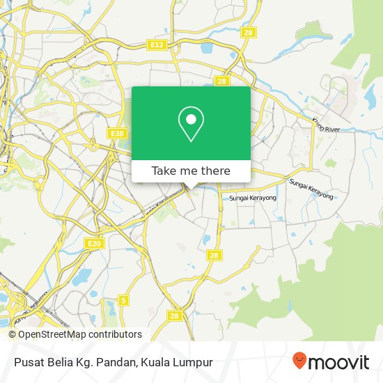 Pusat Belia Kg. Pandan map