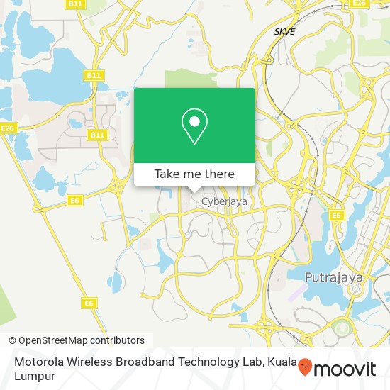 Motorola Wireless Broadband Technology Lab map