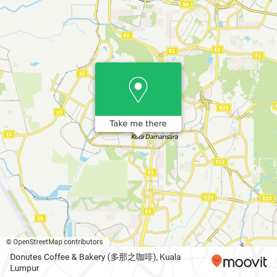 Donutes Coffee & Bakery (多那之咖啡) map
