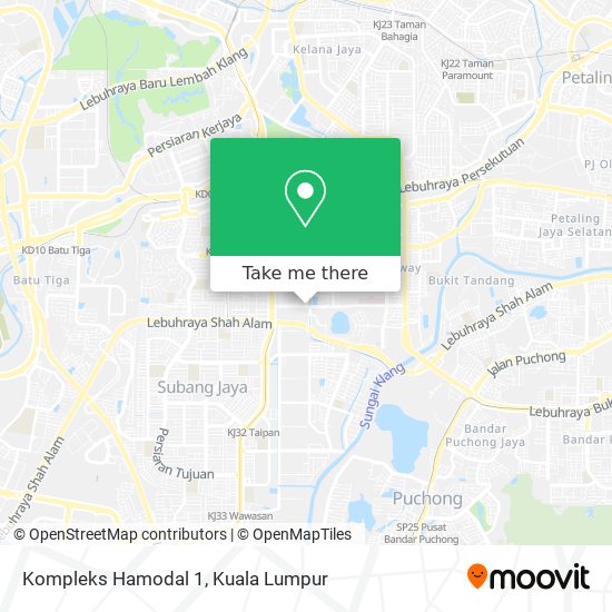 Kompleks Hamodal 1 map