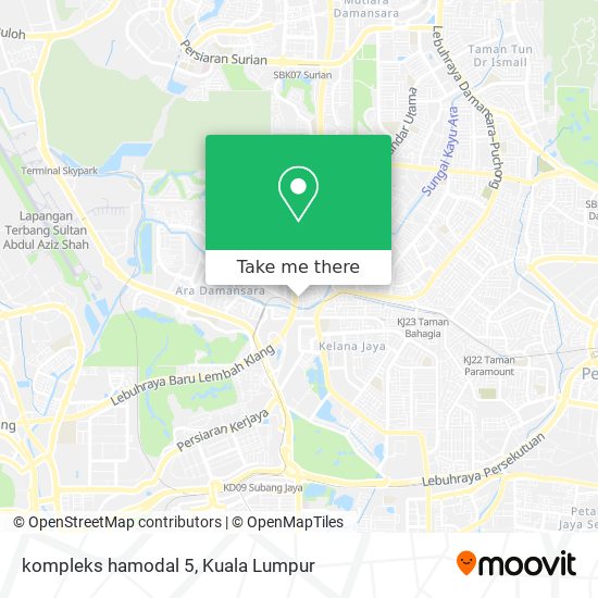 kompleks hamodal 5 map