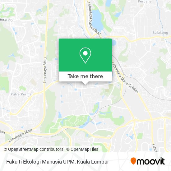 How To Get To Fakulti Ekologi Manusia Upm In Seri Kembangan By Bus Moovit