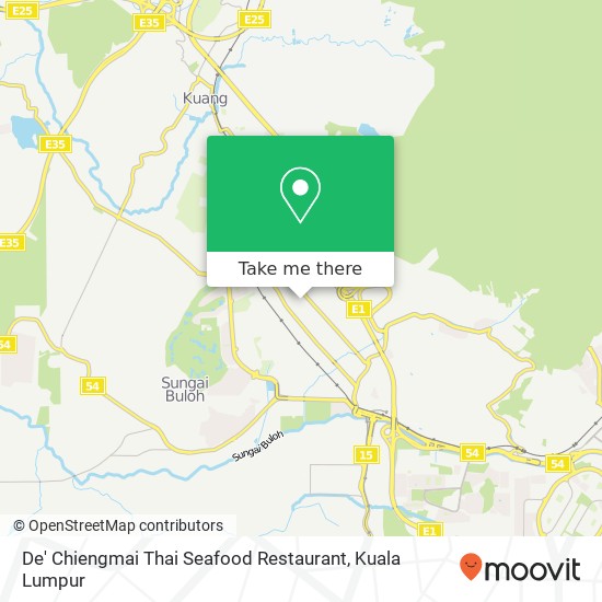 De' Chiengmai Thai Seafood Restaurant map