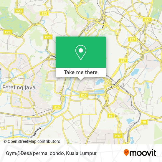 Gym@Desa permai condo map