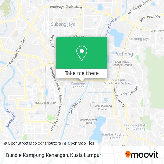 Peta Bundle Kampung Kenangan