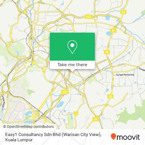 Easy1 Consultancy Sdn Bhd (Warisan City View) map