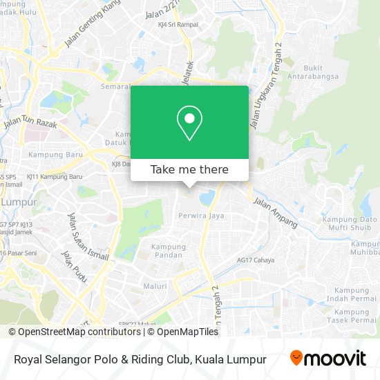 Royal Selangor Polo & Riding Club map