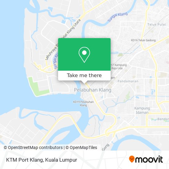 Peta KTM Port Klang