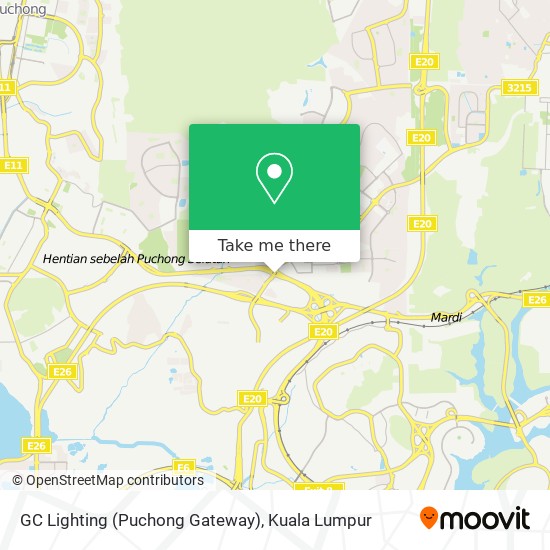 GC Lighting (Puchong Gateway) map