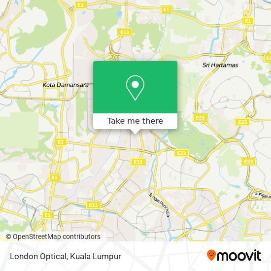 London Optical map