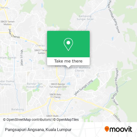 Pangsapuri Angsana map