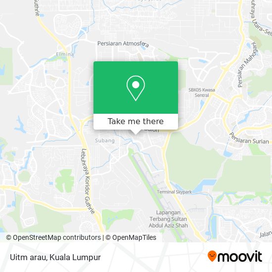 Uitm arau map