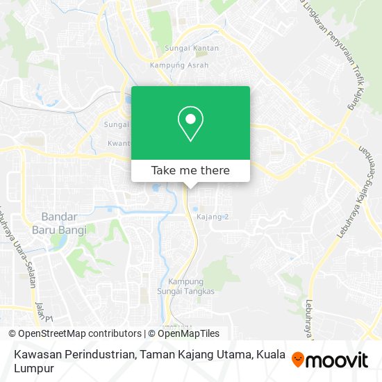 Peta Kawasan Perindustrian, Taman Kajang Utama