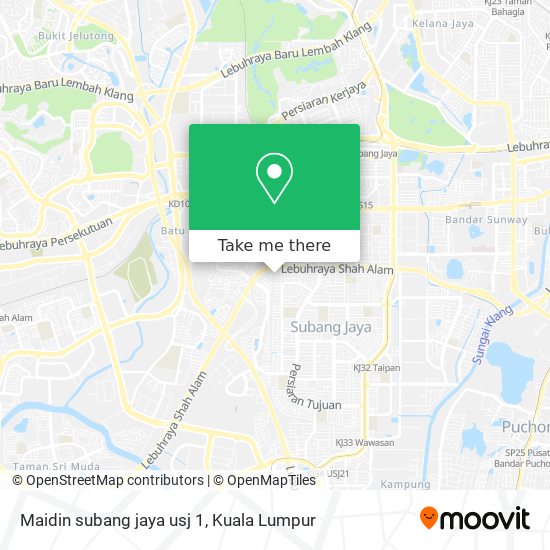 Maidin subang jaya usj 1 map