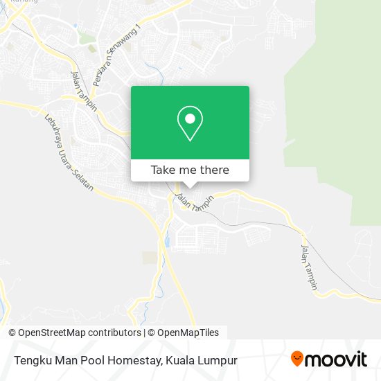 Tengku Man Pool Homestay map