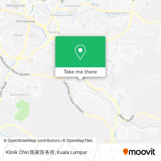 Klinik Chin 陈家医务所 map