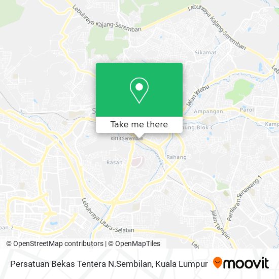 Persatuan Bekas Tentera N.Sembilan map