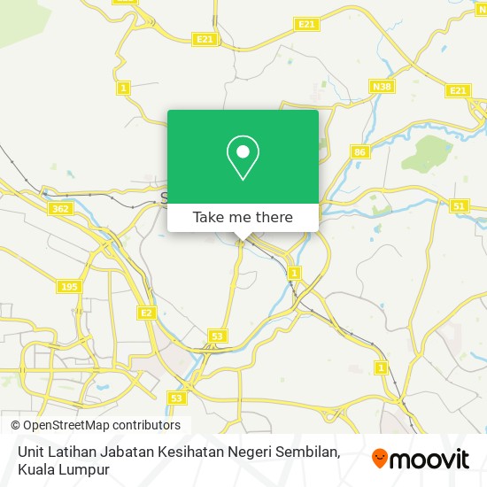 How To Get To Unit Latihan Jabatan Kesihatan Negeri Sembilan In Seremban By Bus Or Train