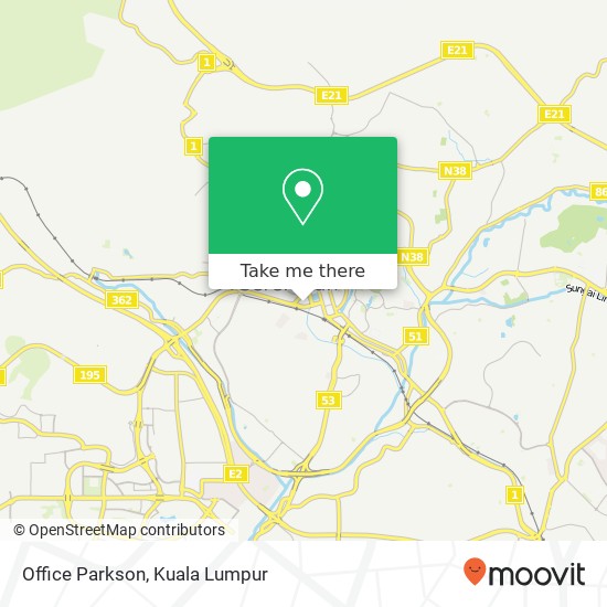 Office Parkson map