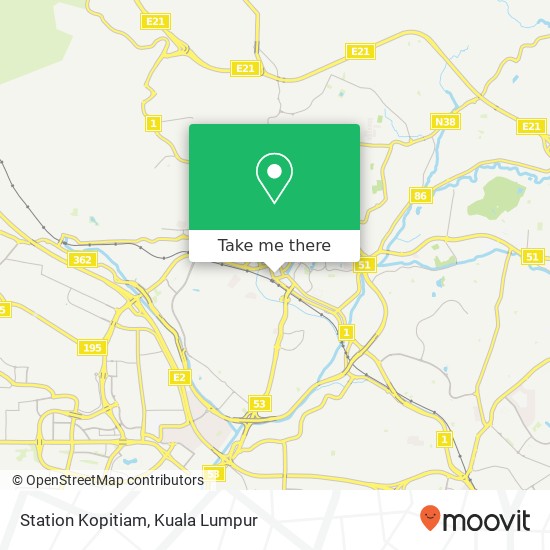 Station Kopitiam map