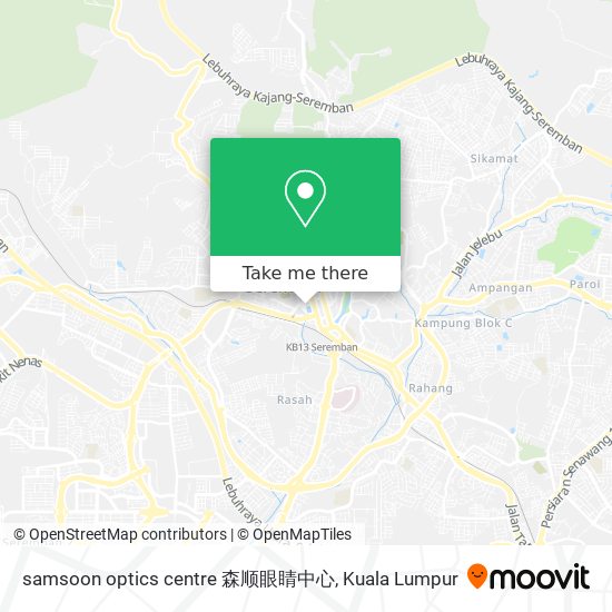 samsoon optics centre 森顺眼睛中心 map