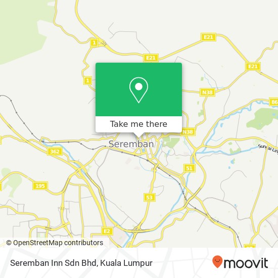 Seremban Inn Sdn Bhd map