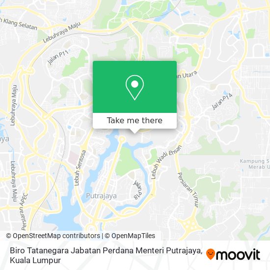 Biro Tatanegara Jabatan Perdana Menteri Putrajaya map