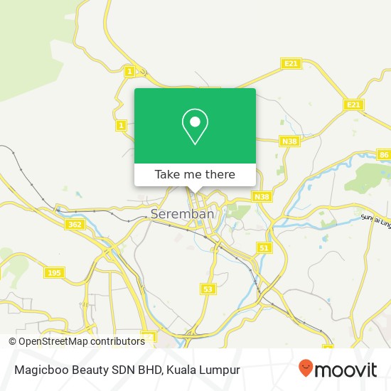 Magicboo Beauty SDN BHD map