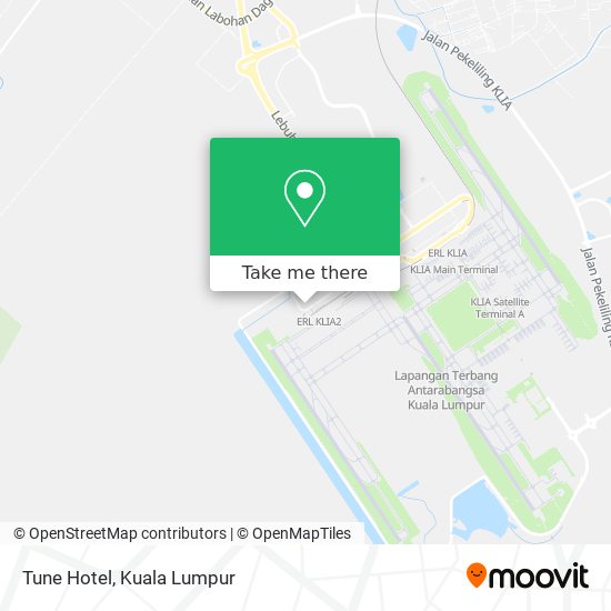 Tune Hotel map