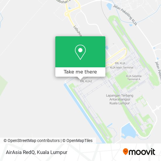 Peta AirAsia RedQ