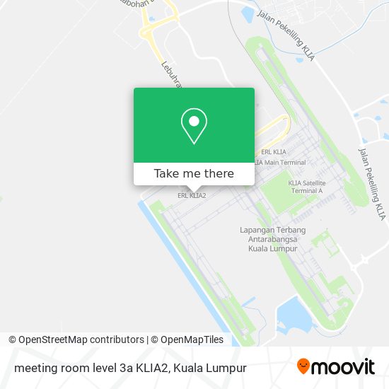 meeting room level 3a KLIA2 map