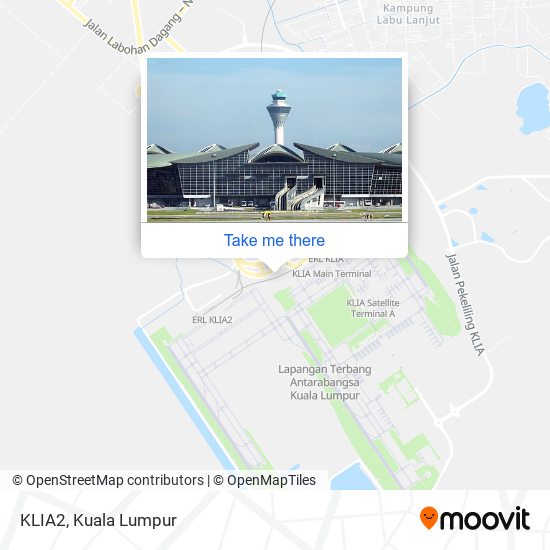 KLIA2 map