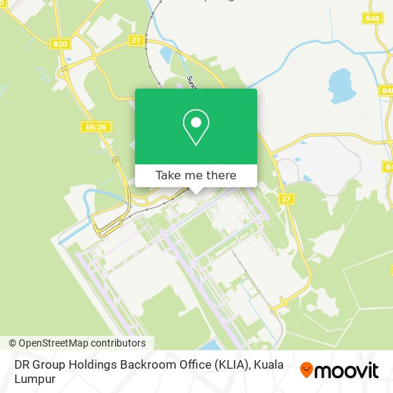 DR Group Holdings Backroom Office (KLIA) map