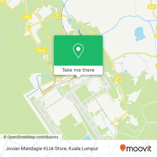 Jovian Mandagie KLIA Store map