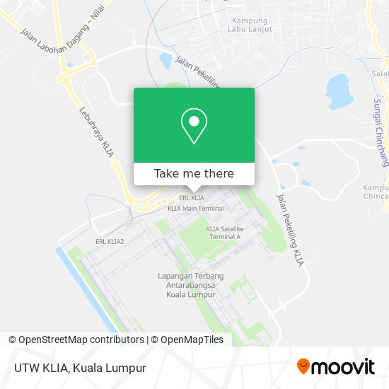 UTW KLIA map