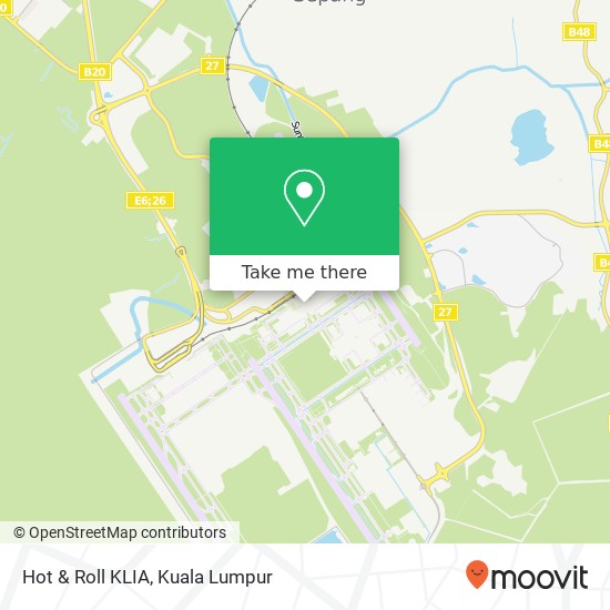Hot & Roll KLIA map