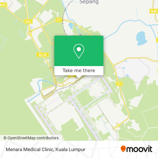 Peta Menara Medical Clinic
