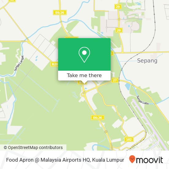 Food Apron @ Malaysia Airports HQ map