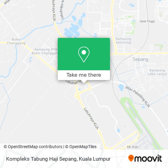Kompleks Tabung Haji Sepang map