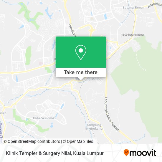 Klinik Templer & Surgery Nilai map