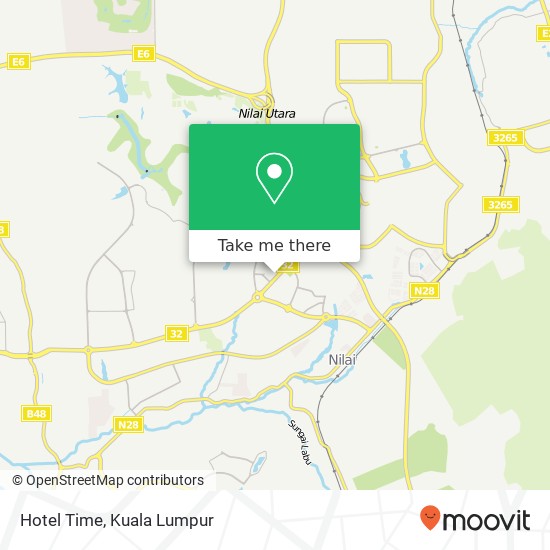 Hotel Time map