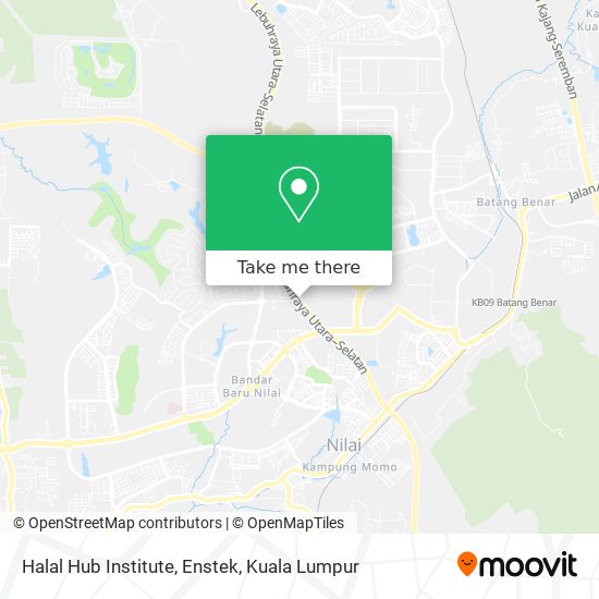 Halal Hub Institute, Enstek map
