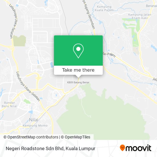Negeri Roadstone Sdn Bhd map