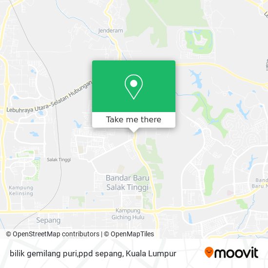 Peta bilik gemilang puri,ppd sepang