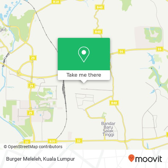 Burger Meleleh map