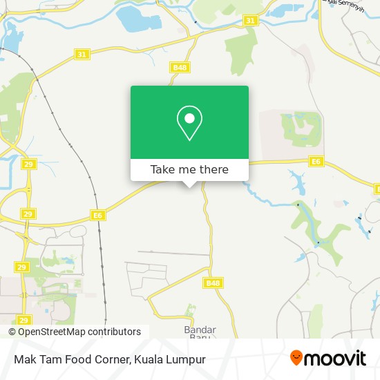 Mak Tam Food Corner map