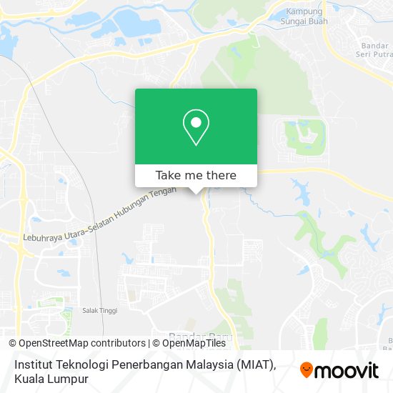 Institut Teknologi Penerbangan Malaysia (MIAT) map