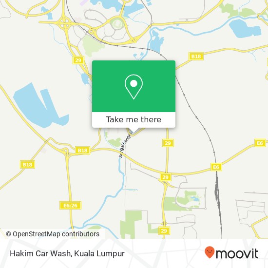 Hakim Car Wash map