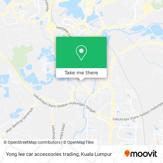Yong lee car accessories trading map