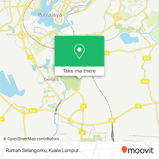 Rumah Selangorku map